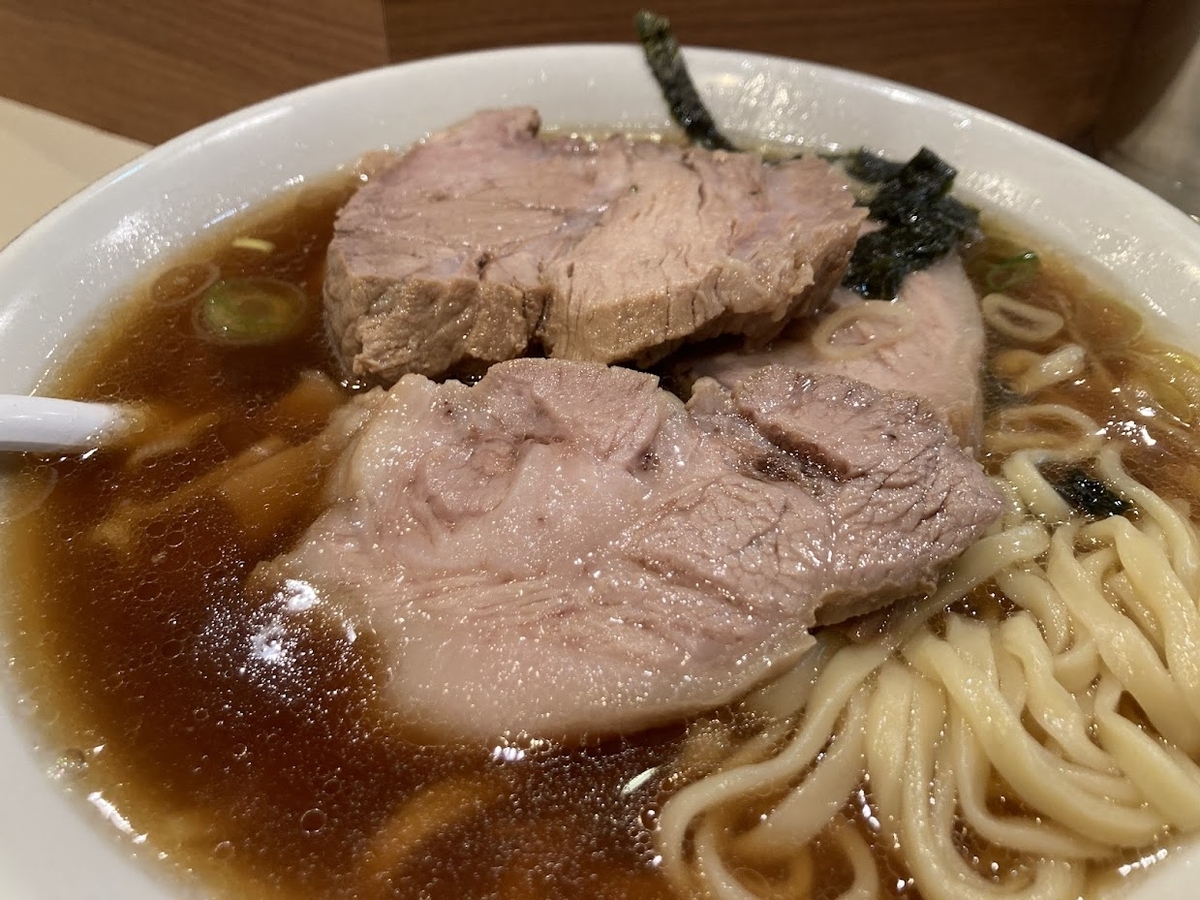 新宿「らぁめん ほりうち」のチャーシュー
