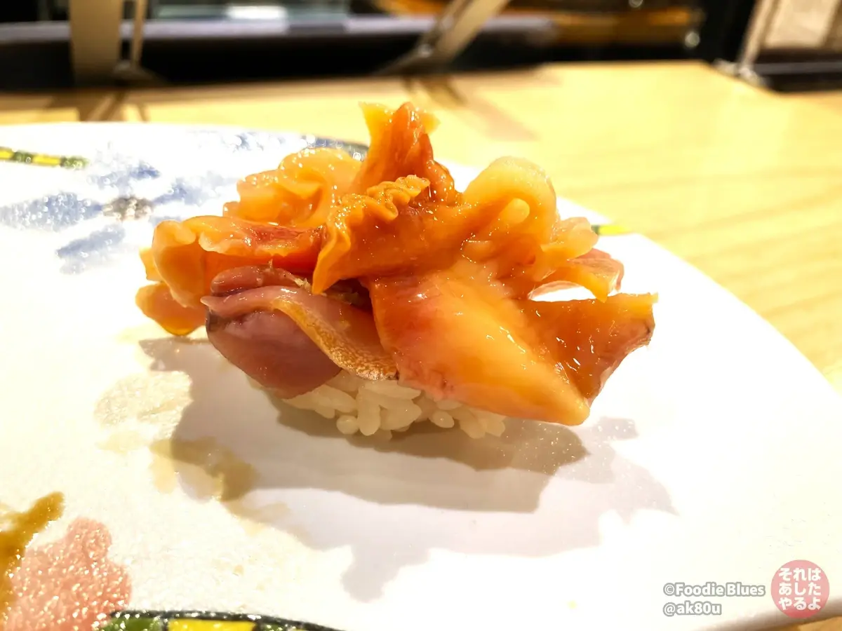 新宿「EDOMAE SS」の赤貝のにぎり