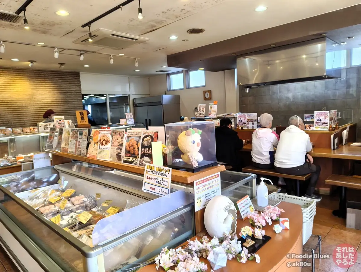 千葉・香取「水郷のとりやさん 須田本店」の内観