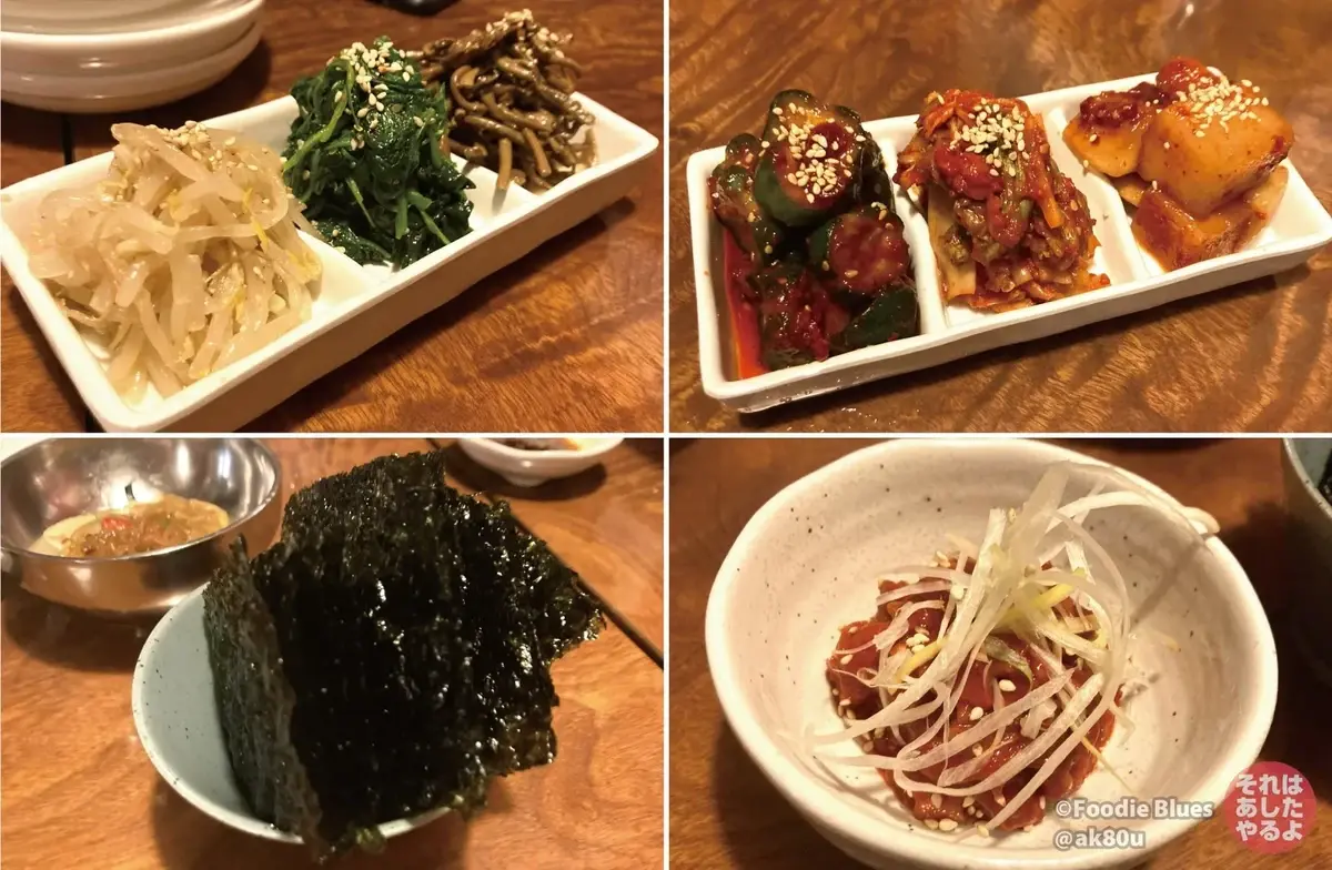 恵比寿「石鍋豆腐チゲ専門店 チャメ 恵比寿店」のおつまみたち