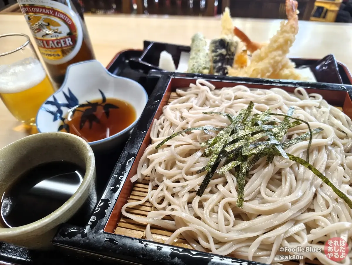 成田山ランチにおすすめ！老舗「そば処 信水」の白い更科そばと絶品