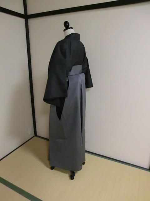 夏の制服到着 和装組曲