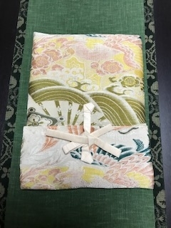 能面「中将」完成♪ ＆ 能面袋 - 和装組曲♪