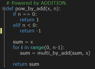 足し算だけで掛け算および べき乗算を計算することを考える コードを書く Python Unityでインディゲームを作る