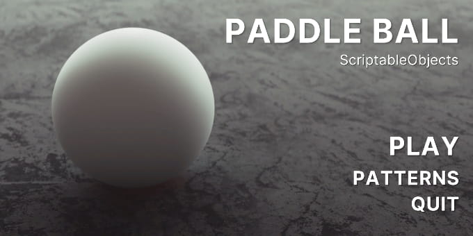 PaddleBall_ScriptableObject