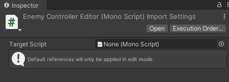 MonoScript Default Reference