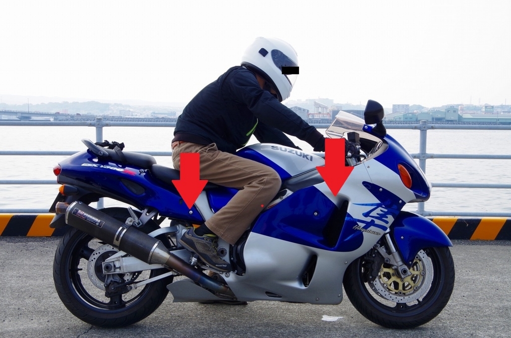 隼 スポーツバイク のツーリングで疲れない乗り方 ゆに昆布