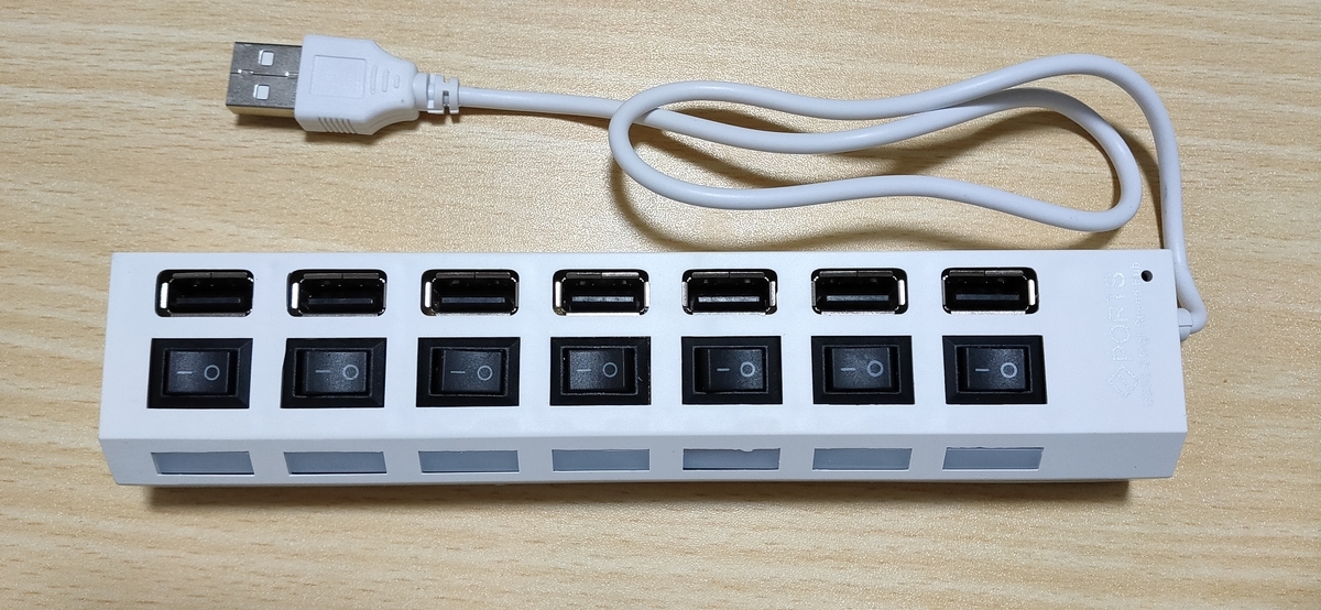 スイッチ付USBハブ スイッチ付きUSBハブが地味に便利だった - ゆに昆布