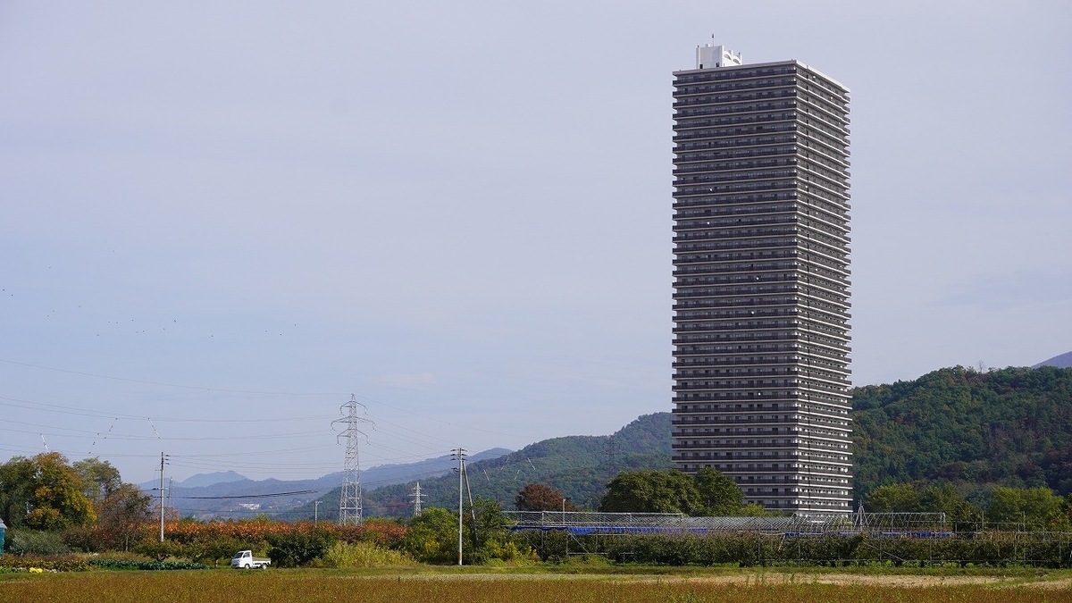 これが山形ドリーム。畑の中にそびえ立つ「スカイタワー41」 - ゆに昆布