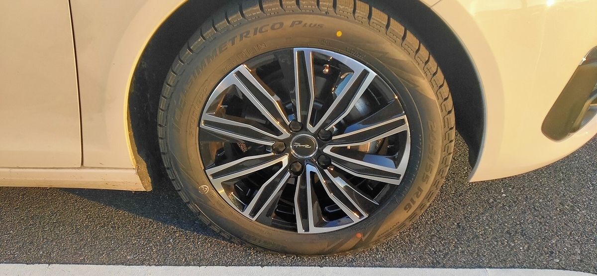 プジョー308にスタッドレスタイヤ装着＆チェーンを用意して冬対策 - ゆ