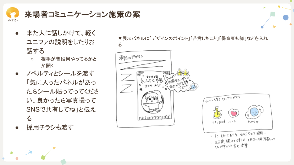 施策案の説明テキストとパネルのイメージ画