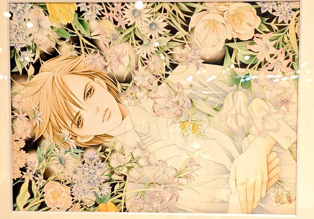 清水玲子原画展　秘密より薪の原画