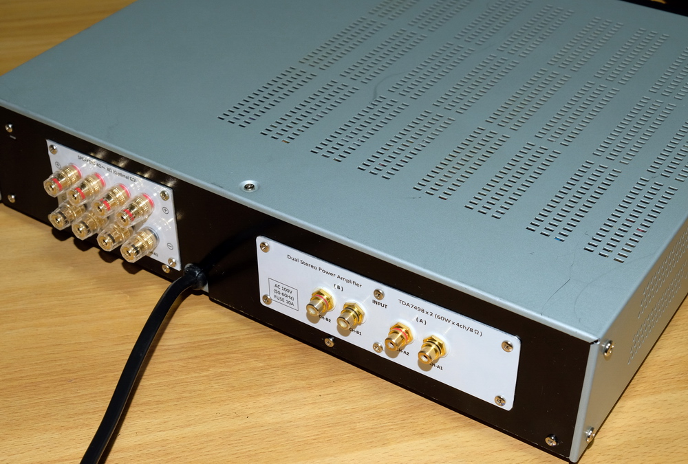 TDA7498 (4ch) パワーアンプの製作 - fragments@my passion