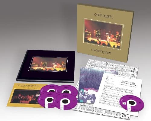 ☆新品未使用☆ディープ・パープル☆SUPER ディープ・パープル『Made in Japan』の5CD＋Blu-rayスーパー