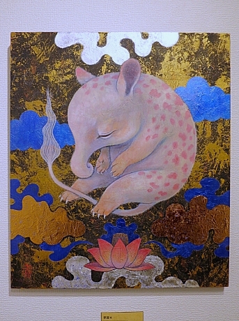 油絵　妖精03 油絵 妖精03