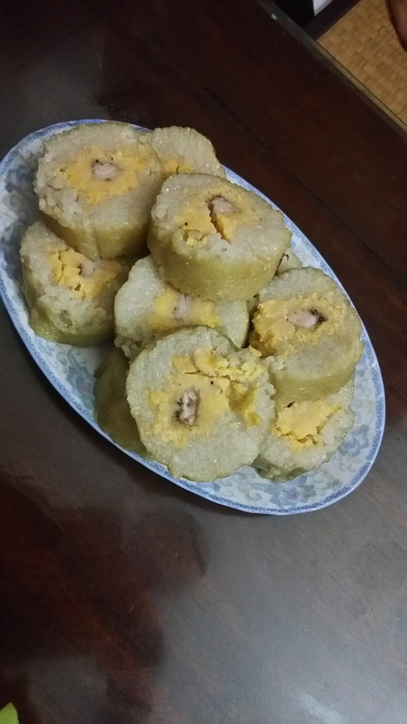 食べ物いろいろ バインチュンとバインザイと ハノイ ちょこちょこ探検