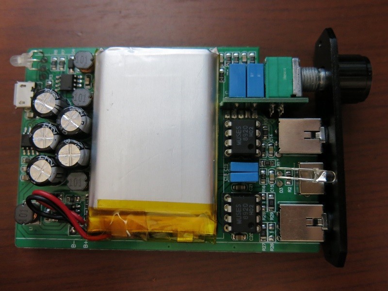 ポータブルアンプ 安物ポータブルアンプがオペアンプ交換で生まれ変わった話
