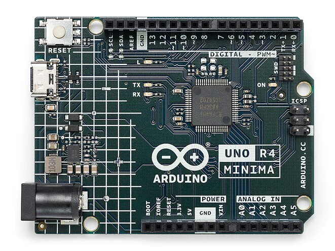 Arduino Uno R4 Minima 入手しました - 電子趣味の部屋