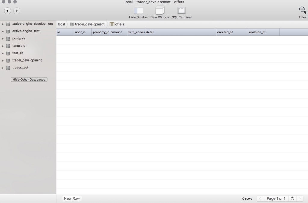 Osxで使えるpostgresqlのguiクライアント Uoz 作業日記