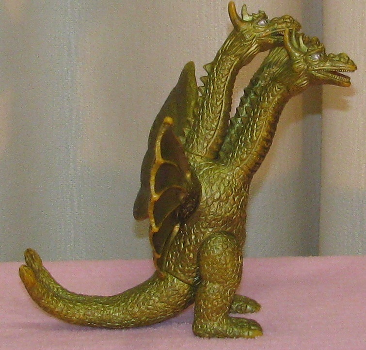 怪獣ソフビ【昭和のキングギドラ 】 - 適当に玩具とかのブログ
