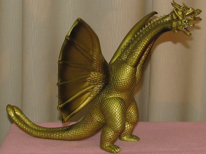怪獣ソフビ【昭和のキングギドラ 】 - 適当に玩具とかのブログ