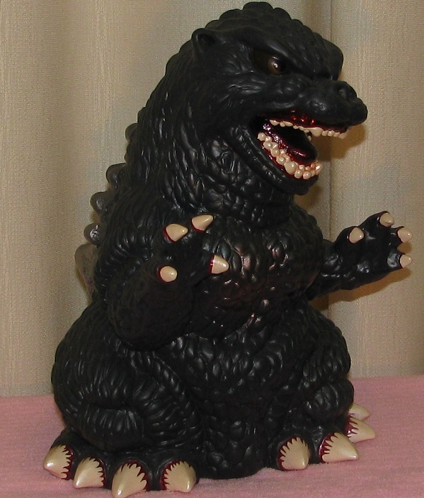 ソフビ貯金箱【キングギドラ&ゴジラ】 - 適当に玩具とかのブログ