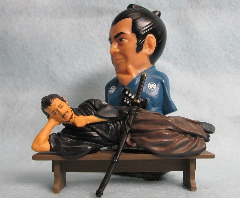 三船敏朗 三船敏朗 勝新太郎 若山富三郎 時代劇ヒーロー見参！ ソフビ