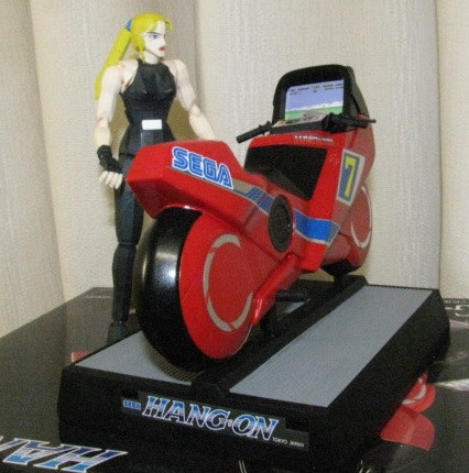 SEGA【WAVE 1/12 ハングオン筐体 プラモデル】 - 適当に玩具とかのブログ