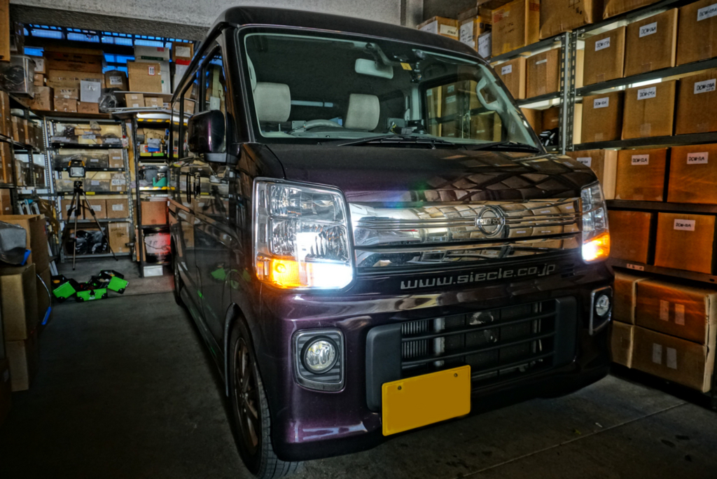 エブリイda17 ホントはクリッパーnv100なのでdr17 にワンタッチウインカープラス取付 裏シエクル 外に行く中の人の記録
