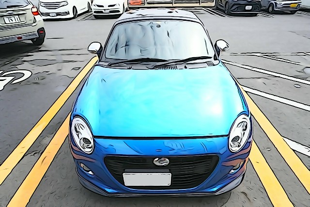 コペンla400にminicon Pro取付 裏シエクル 外に行く中の人の記録