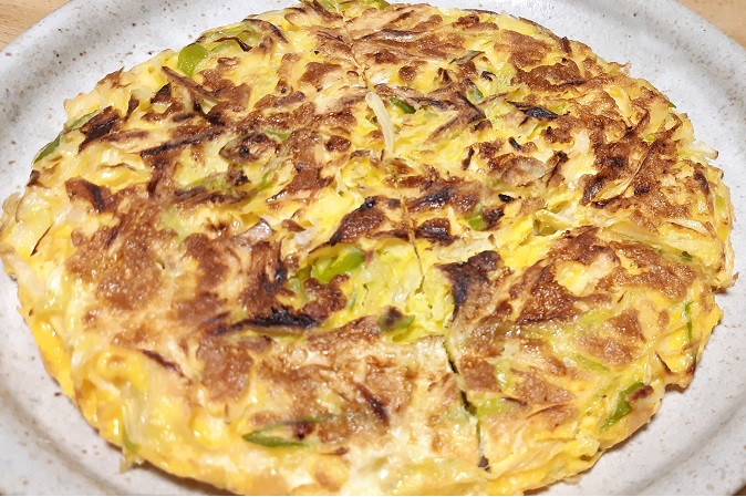 ネギチヂミ 鯛のレモンバター焼き 鯛めし 八つの風を受けて