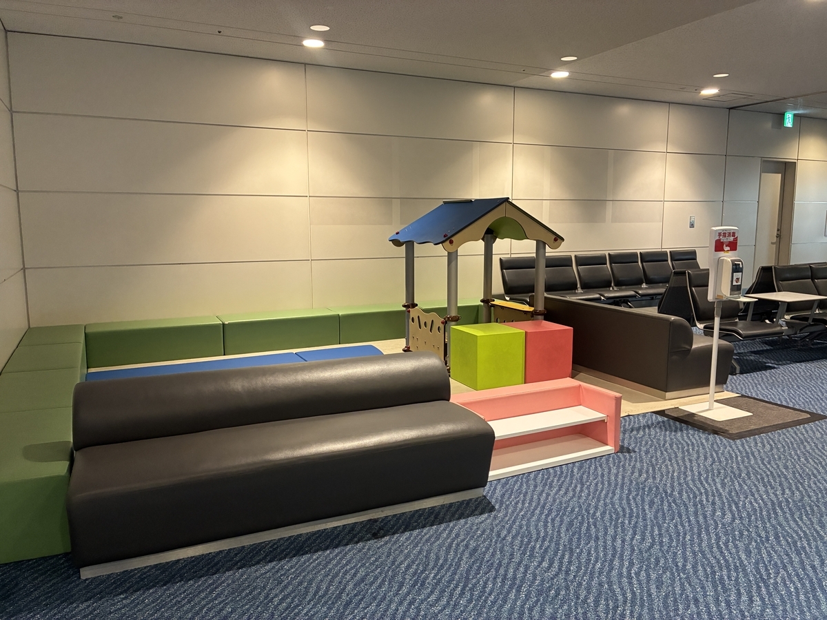 羽田空港バスラウンジ キッズスペース