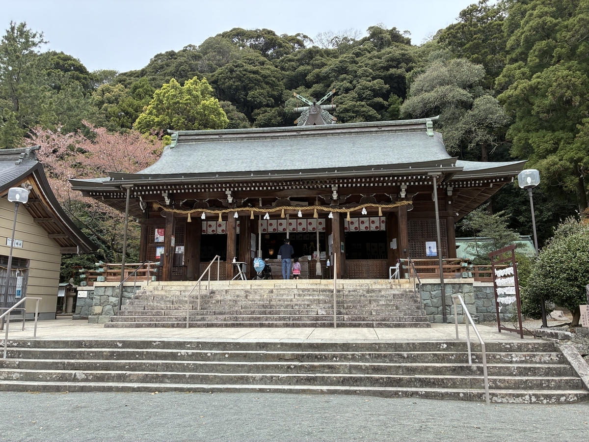 物部神社 拝殿
