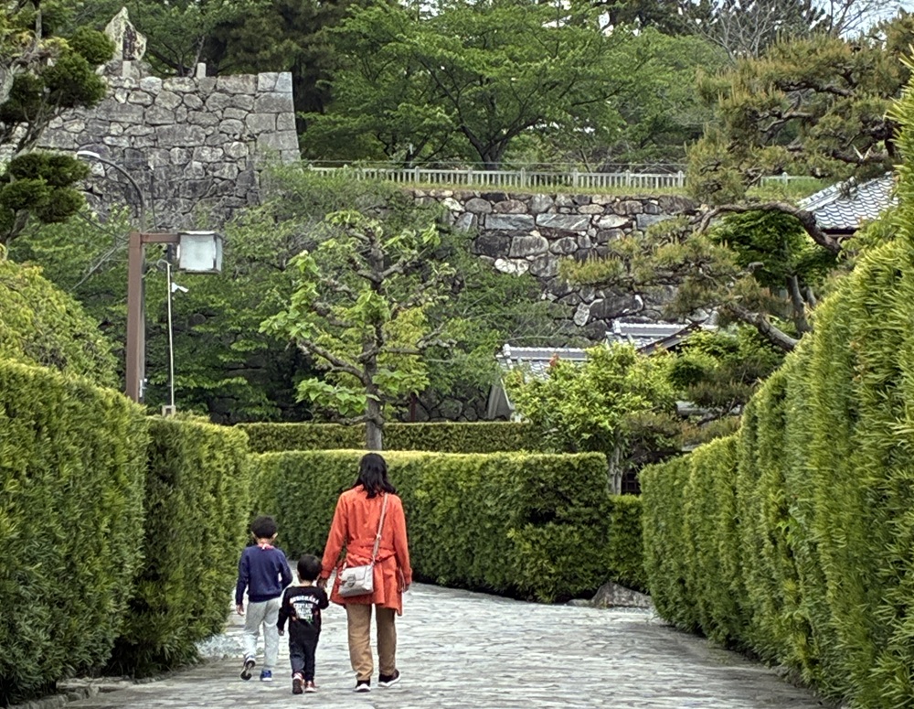 御城番屋敷と松坂城