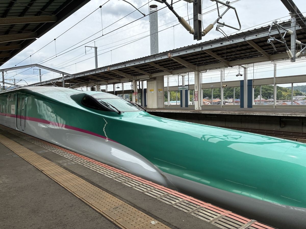 東北新幹線 白石蔵王駅改札内