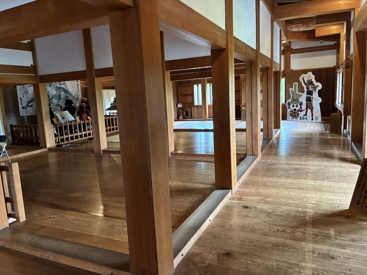 白石城 天守1階