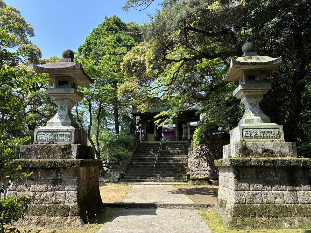 唐沢山城 引局。この先が本丸である。