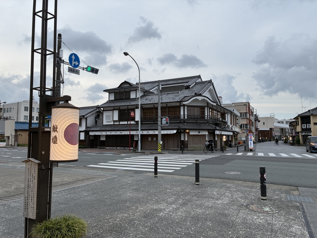 伊勢神宮・外宮 参道の提灯