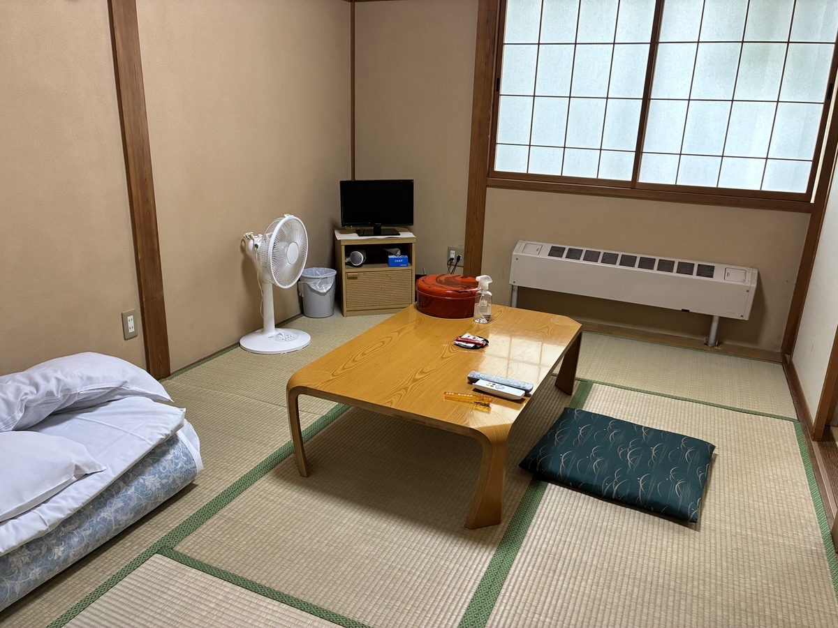 東多賀の湯 和室6畳 バス・トイレ無し Wi-Fiあり。