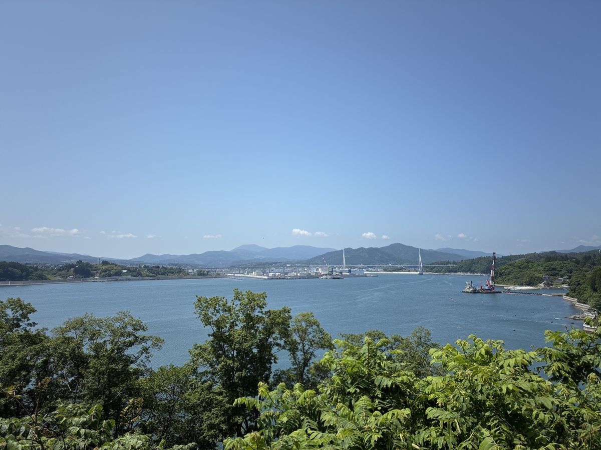 気仙沼大島 展望台からの眺め