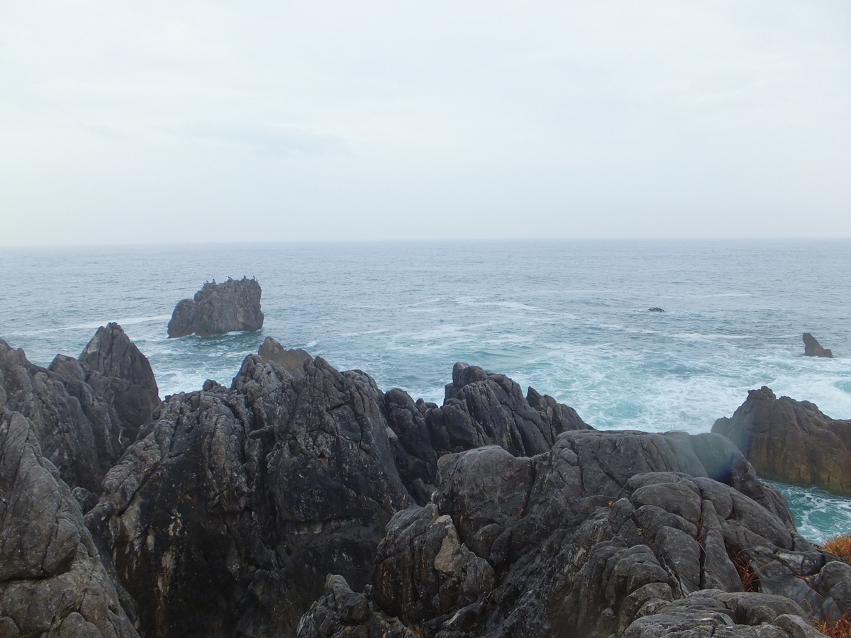 唐桑半島 半造 奇岩群 2014年