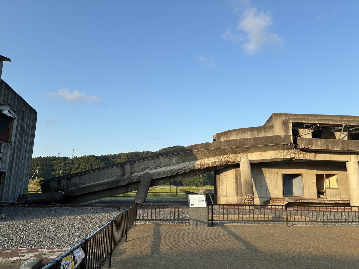 旧大川小学校 渡り廊下