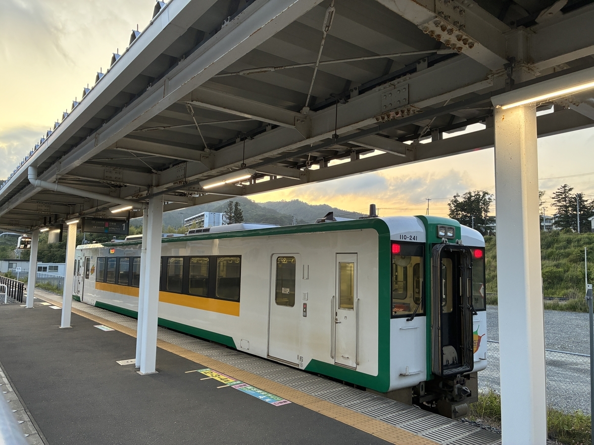 女川駅 キハ110-241 奥の細道