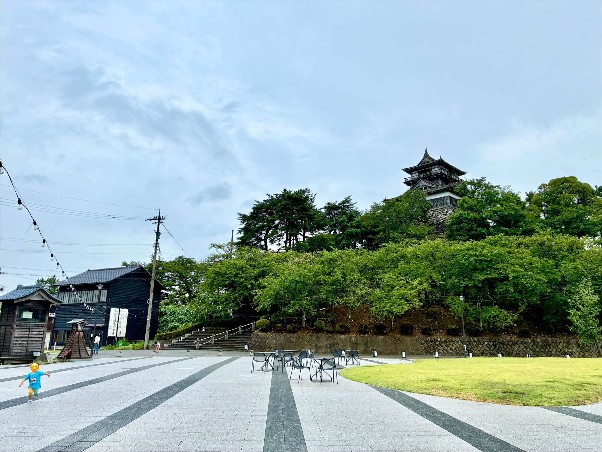 丸岡城 お天守前公園