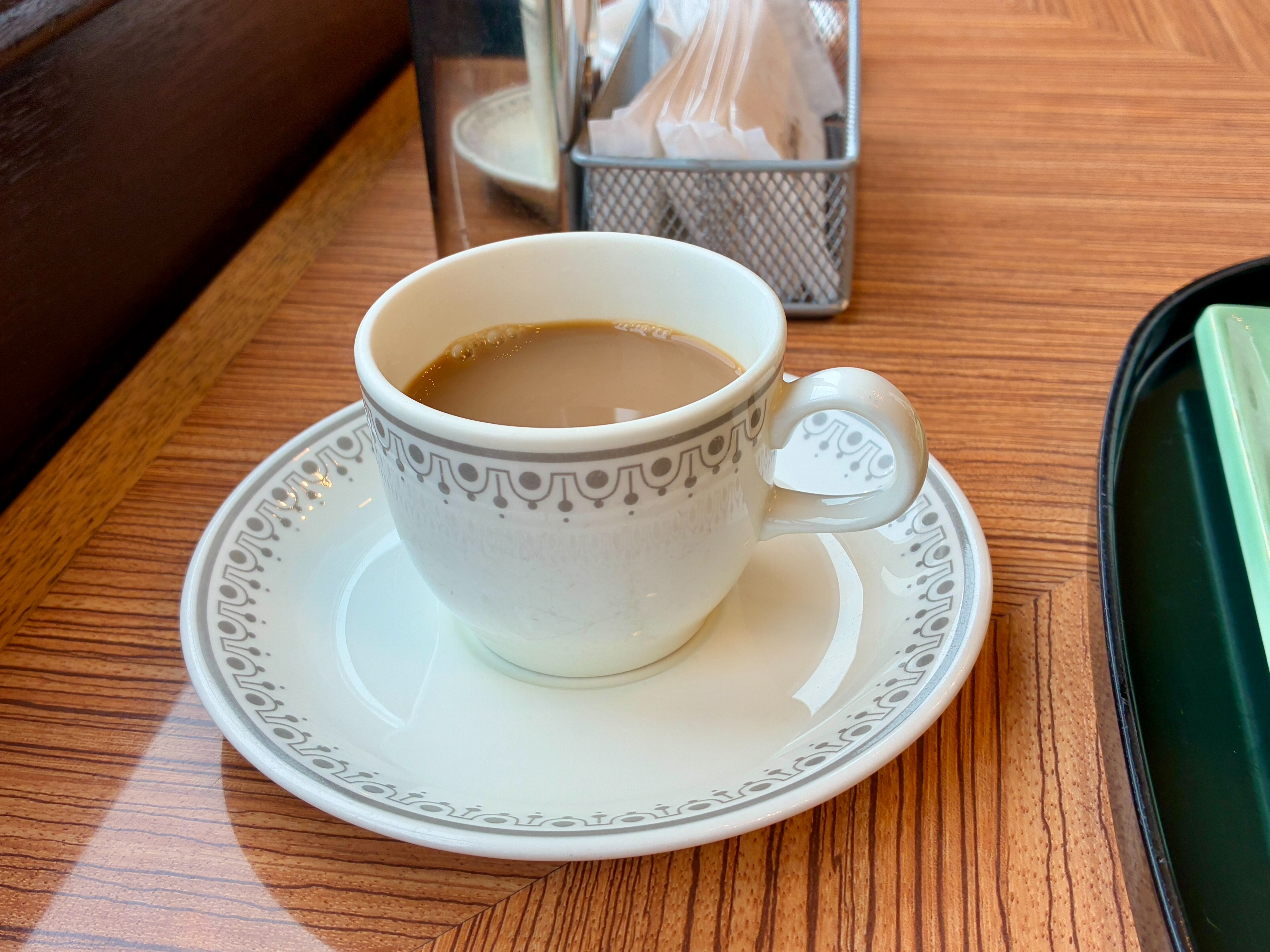 ホテルグランドパレス塩釜 朝食のコーヒー