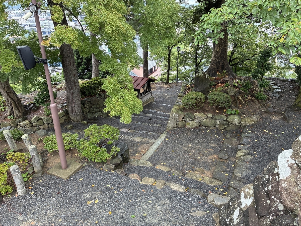 丸岡城 喰違い虎口