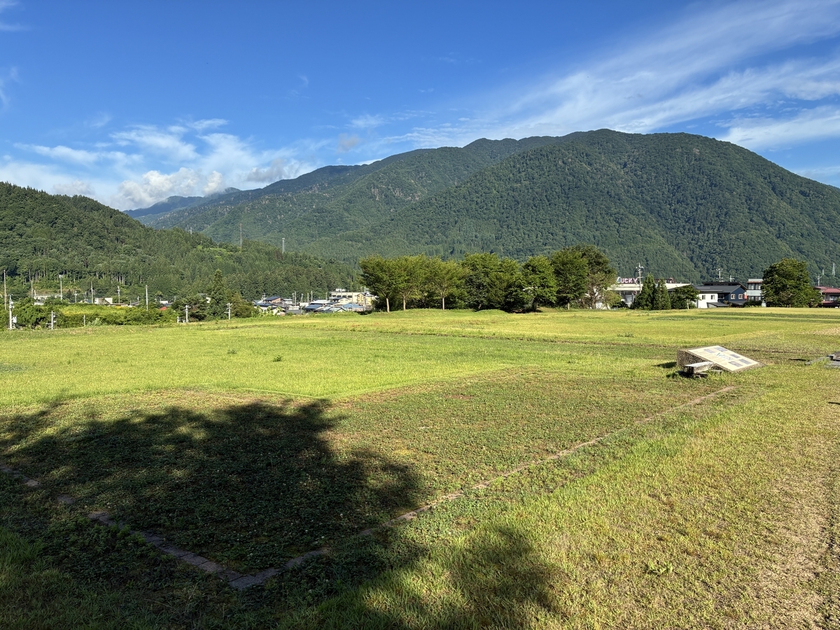 江馬氏館跡公園 工房区画