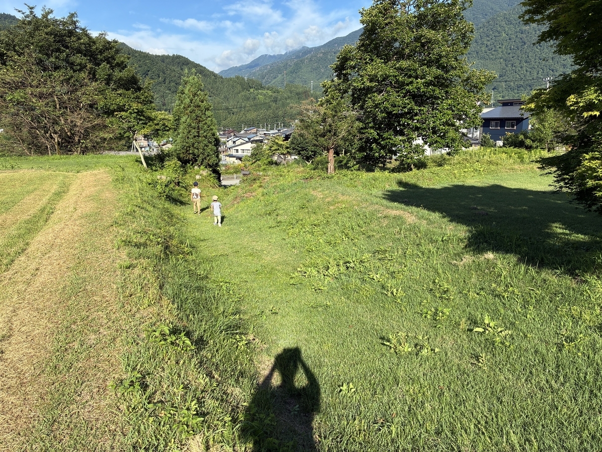 江馬氏館跡公園 遺構