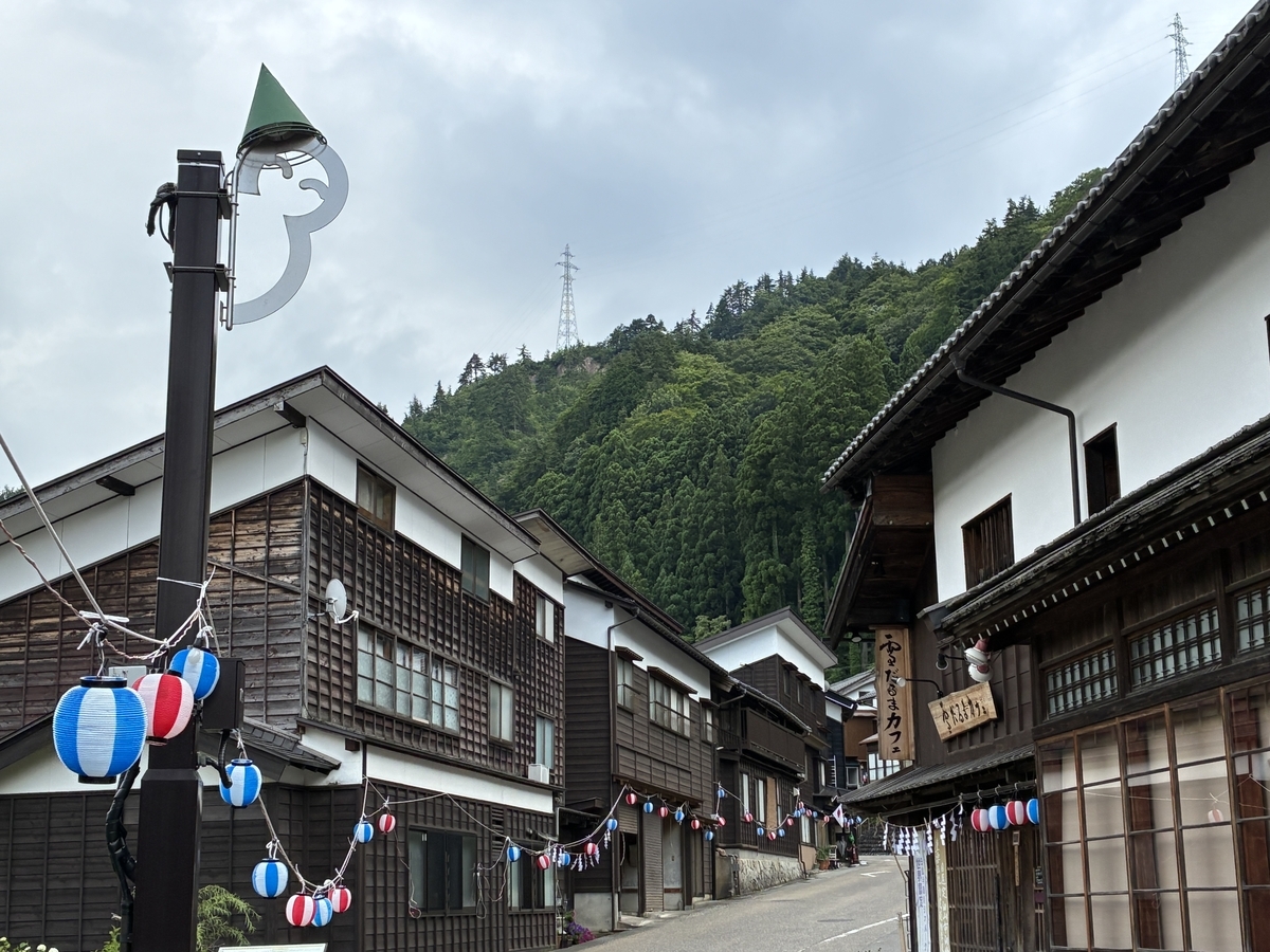 白峰 重要伝統的建造物群保存地区 雪だるまのオブジェ