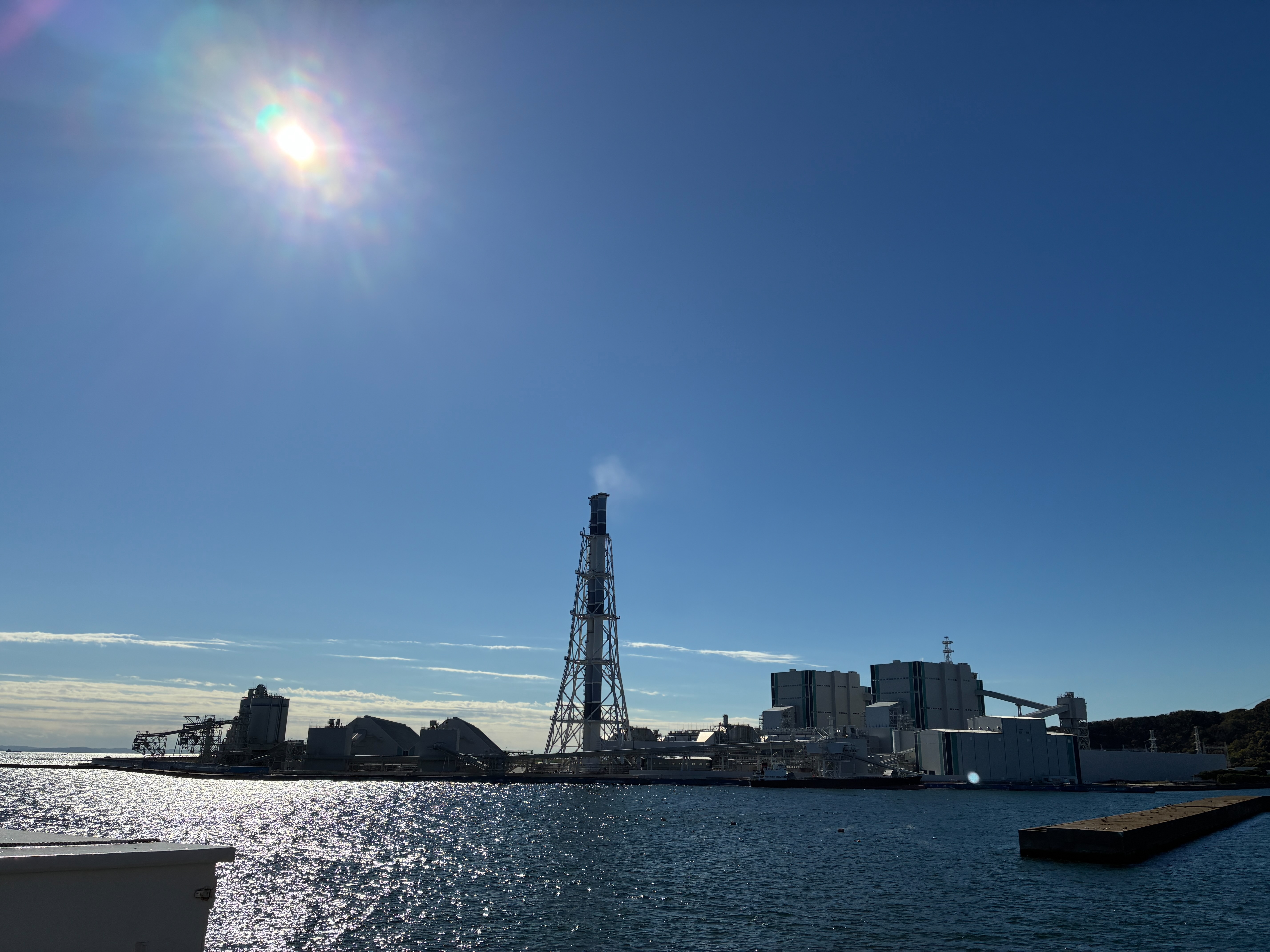 東京湾フェリー JERA 横須賀火力発電所